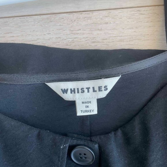 Whistles frill button midi dress - Picture 4 of 5